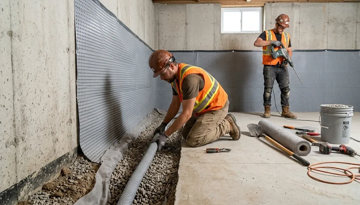 Basement Waterproofing Image 2