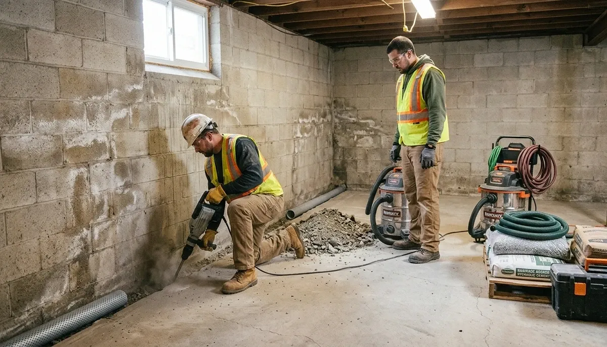 Basement Waterproofing Image 3