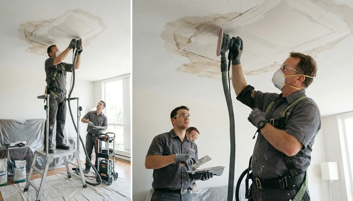 Ceiling Water Damage Repair Image 3
