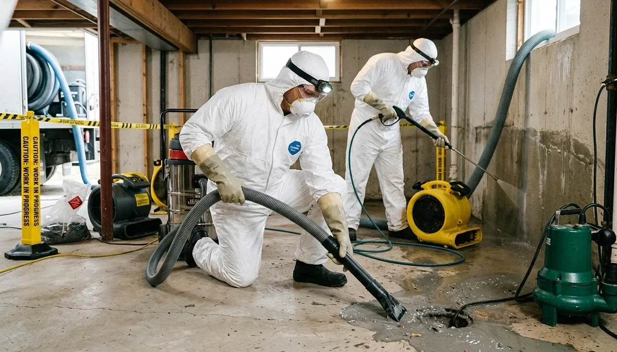 Sewer Backup Cleanup Image 2